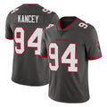 TB.Buccaneers #94 Calijah Kancey Player Pewter Limited Alternate Vapor Home Game Odoa Stitched Jerseys