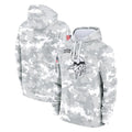 M.Vikings ## Vikings Blank Player Arctic Camo Salute to Service Pullover Hoodies Limited Game Odoa Stitched Jerseys