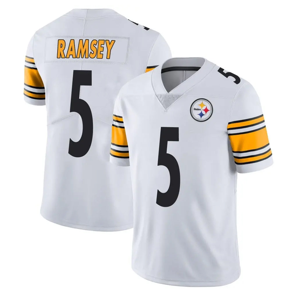 P.Steelers #5 Jalen Ramsey Player White Limited Vapor Untouchable Home Game Odoa Stitched Jerseys