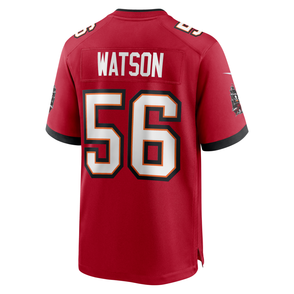 Odoa TB.Buccaneers #56 Desmond Watson Red Team Game Jersey