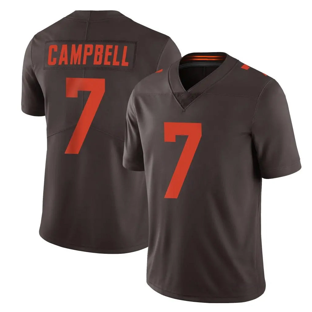 C.Browns #7 Tyson Campbell Player Browns Color Rush Limited Home Game Odoa Stitched Jerseys