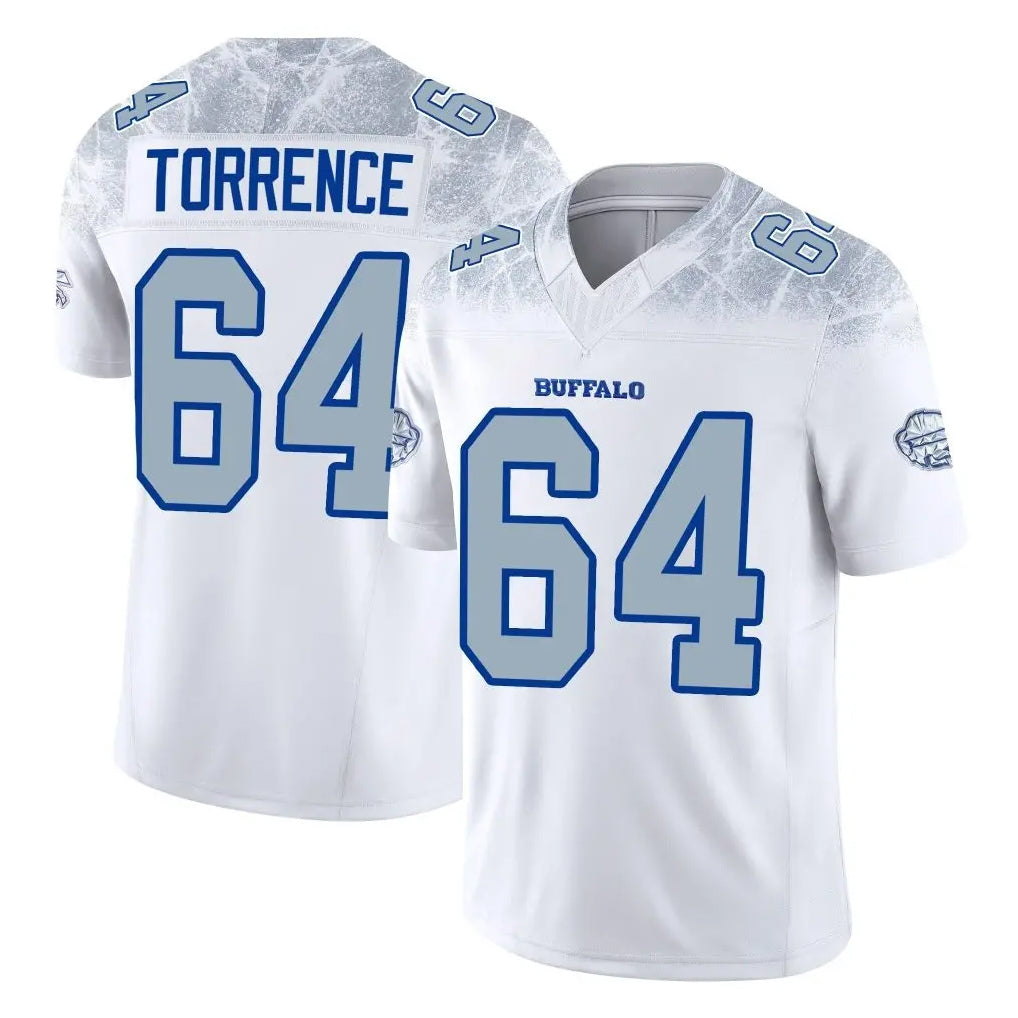 B.Bills #64 O'Cyrus Torrence Player White Rivalries Collection Limited Game Odoa Stitched Jerseys