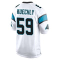 C.Panthers #59 Luke Kuechly Player White Game Odoa Stitched Jerseys