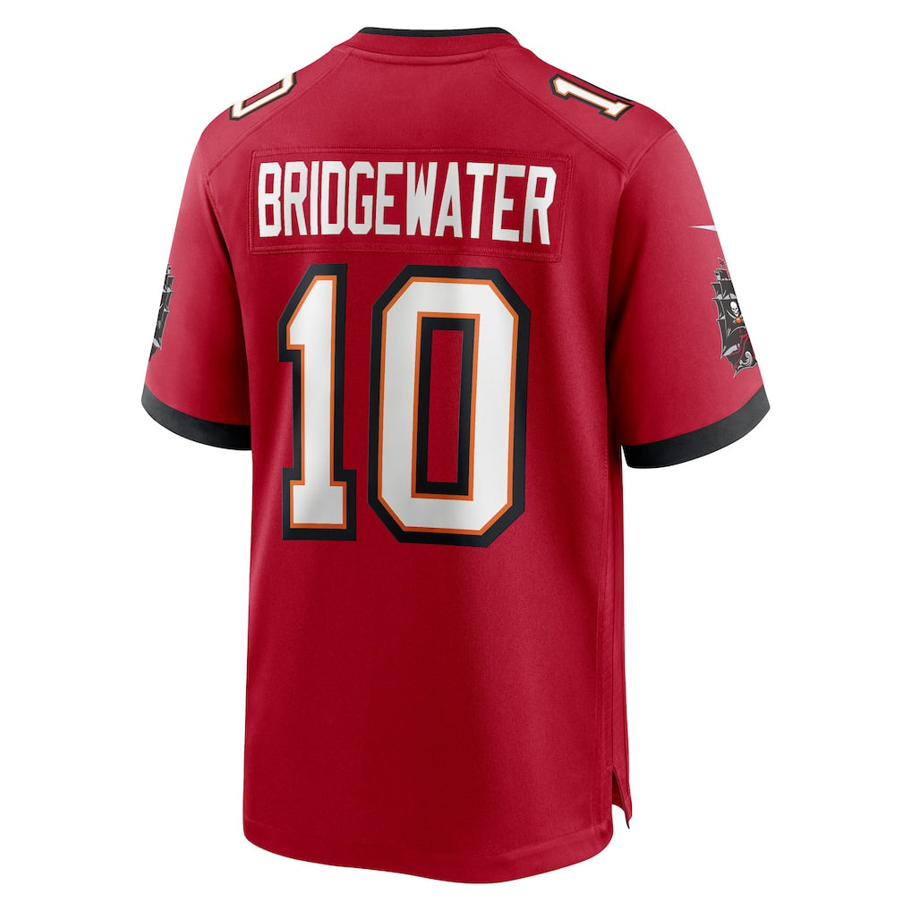 Odoa TB.Buccaneers #10 Teddy Bridgewater Red Team Game Jersey