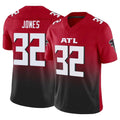 A.Falcons #32 Cash Jones Player Red Vapor F.U.S.E. Limited Home Game Odoa Stitched Jerseys