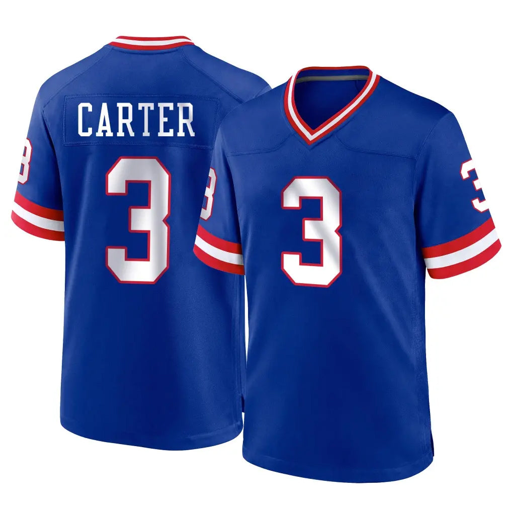 NY.Giants #3 Abdul Carter Player Royal Classic Home Game Odoa Stitched Jerseys