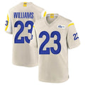 LA.Rams #23 Kyren Williams Player Bone Home Game Odoa Stitched Jerseys