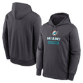 M.Dolphins ## Dolphins Blank Player Anthracite Pullover Hoodies Limited Odoa Stitched Jerseys