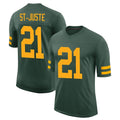 GB.Packers #21 Benjamin St-Juste Player Green Alternate Vapor Home Game Odoa Stitched Jerseys