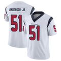 H.Texans #51 Will Anderson Jr. Player White Limited Vapor Untouchable Home Game Odoa Stitched Jerseys