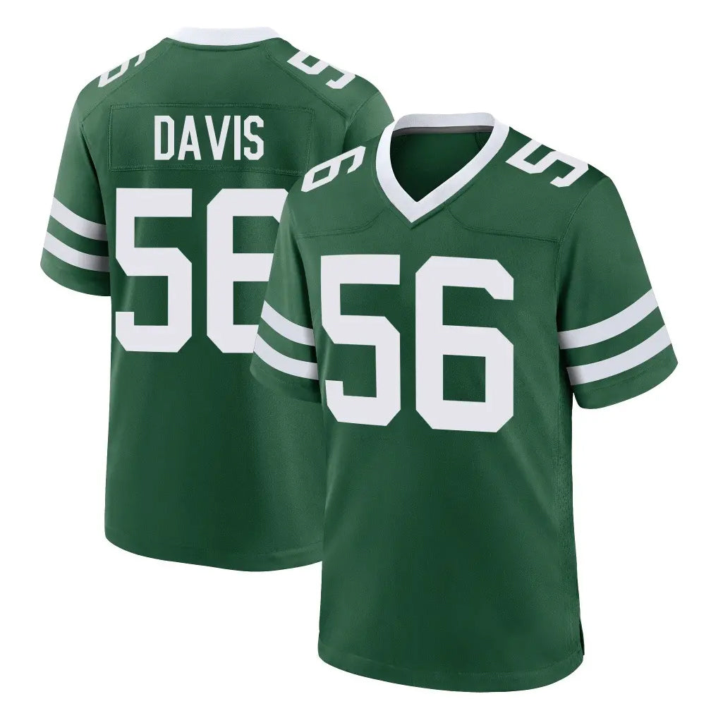 NY.Jets #56 Demario Davis Player Green Legacy Home Game Odoa Stitched Jerseys