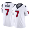 H.Texans #7 CJ Stroud Player White Limited Vapor F.U.S.E. Home Game Odoa Stitched Jerseys