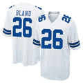 D.Cowboys #26 DaRon Bland Player White Home Game Odoa Stitched Jerseys