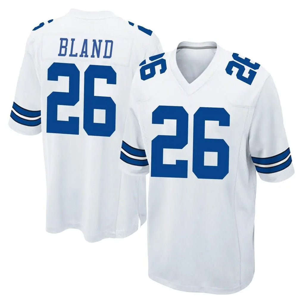 D.Cowboys #26 DaRon Bland Player White Home Game Odoa Stitched Jerseys