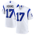 LA.Rams #17 Davante Adams Player Fearsome White Home Game Odoa Stitched Jerseys