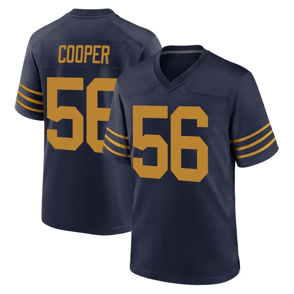 GB.Packers #56 Edgerrin Cooper Player Navy The 1923 Classic Home Game Odoa Stitched Jerseys
