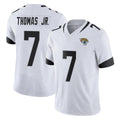 J.Jaguars #7 Brian Thomas Jr. Player White Vapor F.U.S.E. Limited Home Game Odoa Stitched Jerseys
