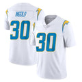 LA.Chargers #30 Alec Ingold Player White Limited Vapor Untouchable Home Game Odoa Stitched Jerseys