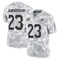 M.Dolphins #23 Zayne Anderson Player Arctic Camo Salute To Service Limited Game Odoa Stitched Jerseys