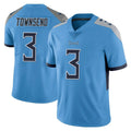 T.Titans #3 Tommy Townsend Player Light Blue Limited Vapor Untouchable Home Game Odoa Stitched Jerseys