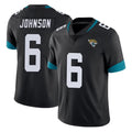 J.Jaguars #6 Antonio Johnson Player Black Vapor Untouchable Limited Home Game Odoa Stitched Jerseys