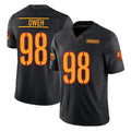 W.Commanders #98 Odafe Oweh Player Black Limited Vapor F.U.S.E. Home Game Odoa Stitched Jerseys