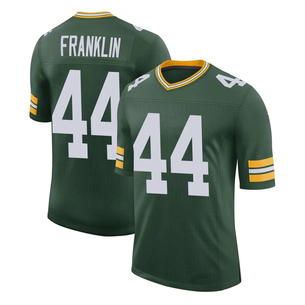 GB.Packers #44 Zaire Franklin Player Green Limited Classic Home Game Odoa Stitched Jerseys