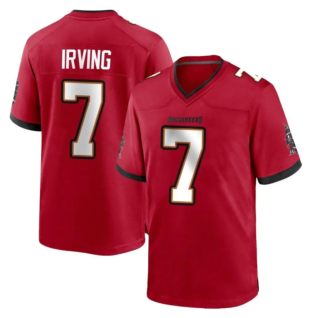 TB.Buccaneers #7 Bucky Irving Player Red Home Game Odoa Stitched Jerseys