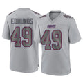 NY.Giants #49 Tremaine Edmunds Player Gray Atmosphere Fashion Limited Game Odoa Stitched Jerseys