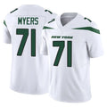 NY.Jets #71 Josh Myers Player White Limited Vapor F.U.S.E. Home Game Odoa Stitched Jerseys