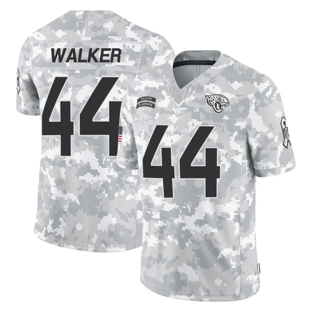 J.Jaguars #44 Travon Walker Player Arctic Camo Salute To Service Limited Game Odoa Stitched Jerseys