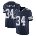 D.Cowboys #34 Jalen Thompson Player Navy Vapor Untouchable Limited Home Game Odoa Stitched Jerseys