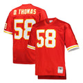 KC.Chiefs #58 Derrick Thomas Player Red Mitchell & Ness 1994 Throwback Retired Odoa Stitched Jerseys