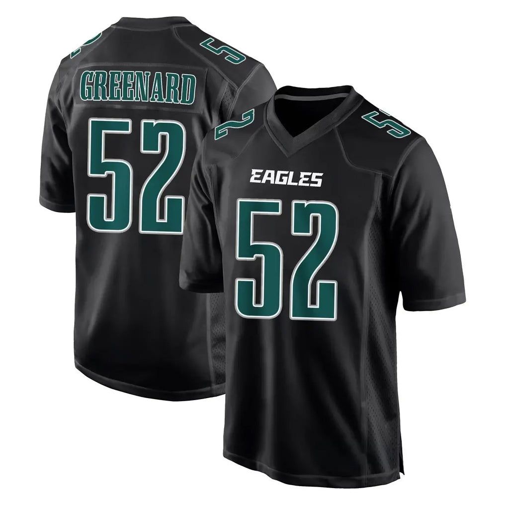P.Eagles #52 Jonathan Greenard Player Carbon Black Fashion Home Game Odoa Stitched Jerseys