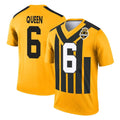 P.Steelers #6 Patrick Queen Player Gold Legend Limited 1933 Throwback Performance Home Game Odoa Stitched Jerseys