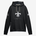 NO.Saints 2026 Black Logo Pullover Hoodies Limited Game Odoa Stitched Jerseys