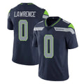 S.Seahawks #0 DeMarcus Lawrence Player Navy Limited Vapor Untouchable Home Game Odoa Stitched Jerseys