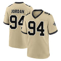 NO.Saints #94 Cameron Jordan Player Gold Home Game Odoa Stitched Jerseys