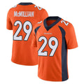 D.Broncos #29 Ja'Quan McMillian Player Orange Color Vapor Untouchable Limited Game Odoa Stitched Jerseys