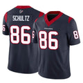 H.Texans #86 Dalton Schultz Player Navy Limited Vapor F.U.S.E. Home Game Odoa Stitched Jerseys