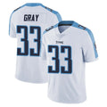 T.Titans #33 Cedric Gray Player White Limited Vapor Untouchable Home Game Odoa Stitched Jerseys