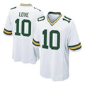 GB.Packers #10 Jordan Love Player White Home Game Odoa Stitched Jerseys
