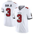 TB.Buccaneers #3 Rueben Bain Jr. Player White Limited Vapor Untouchable Home Game Odoa Stitched Jerseys