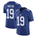 NY.Giants #19 Jameis Winston Player Royal Limited Vapor Untouchable Home Game Odoa Stitched Jerseys