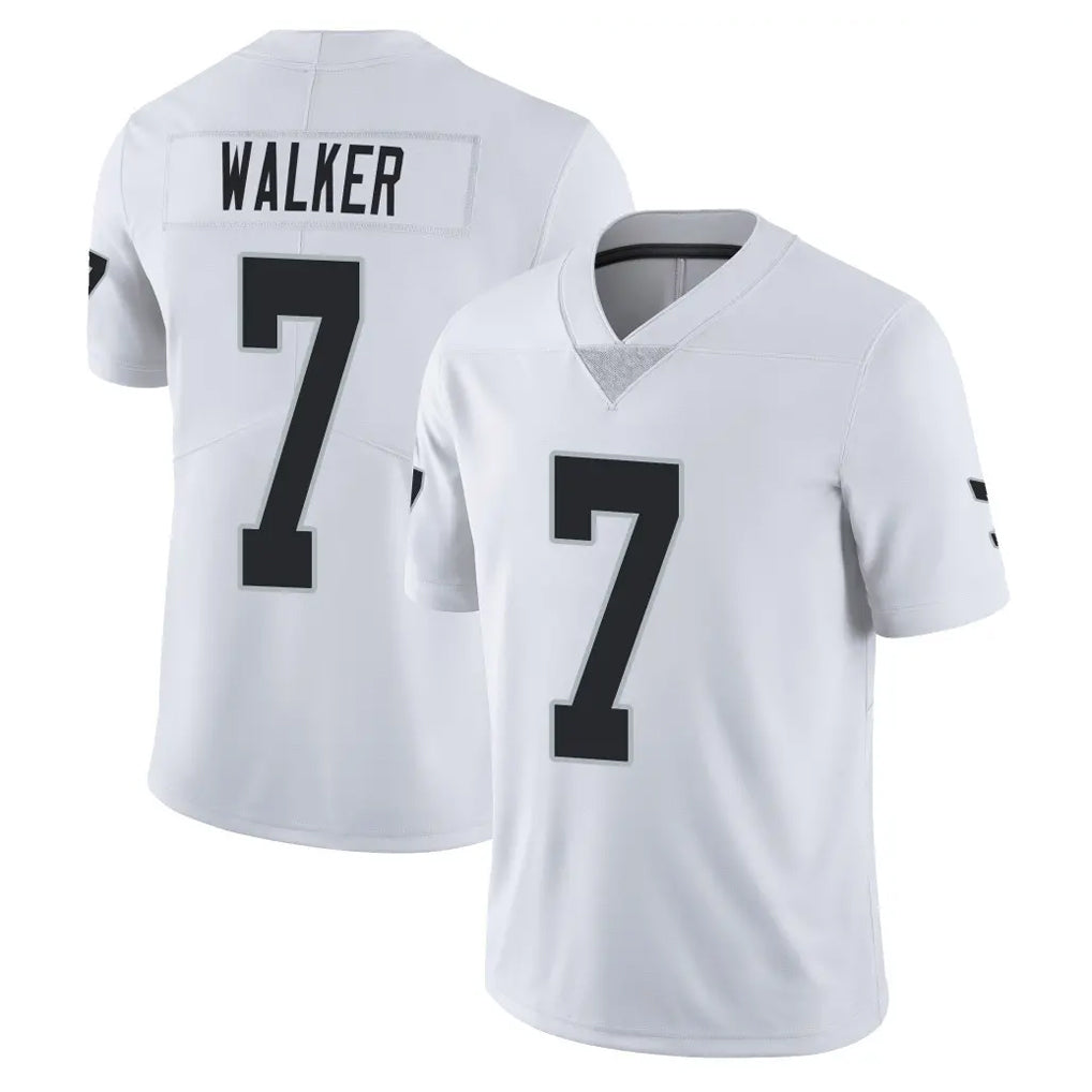 LV.Raiders #7 Quay Walker Player White Limited Vapor Untouchable Home Game Odoa Stitched Jerseys