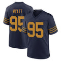 GB.Packers #95 Devonte Wyatt Player Navy The 1923 Classic Home Game Odoa Stitched Jerseys
