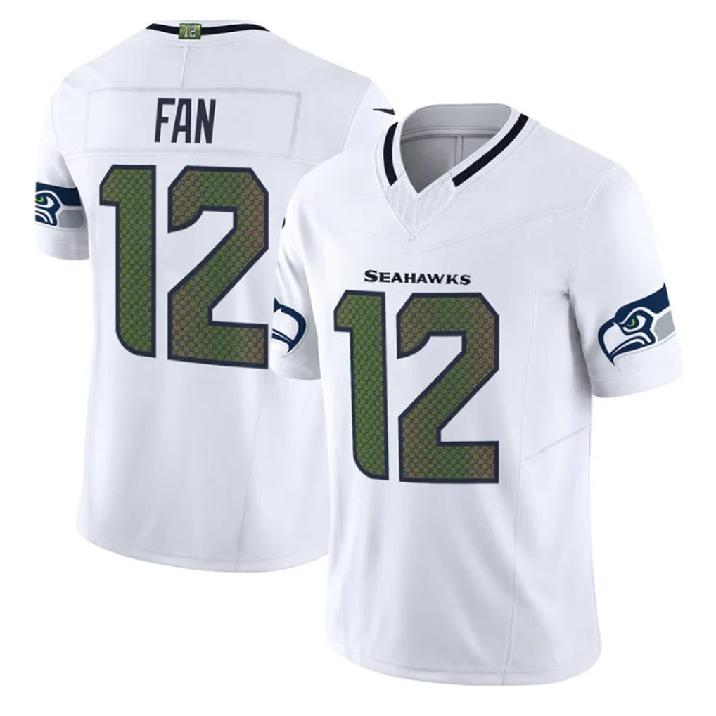S.Seahawks #12 12th Fan Player Whitel Rivalries Vapor Limited Home Game Odoa Stitched Jerseys