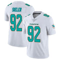 M.Dolphins #92 Zach Sieler Player White Limited Vapor Untouchable Home Game Odoa Stitched Jerseys