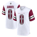 W.Commanders #0 Mike Sainristil Player White Game Home Odoa Stitched Jerseys
