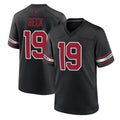 A.Cardinals #19 Carson Beck Player Black Alternate Game Odoa Stitched Jerseys